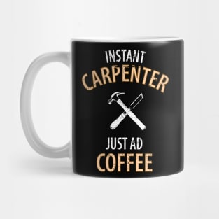 Wood Carpenter Joiner Woodcutter Craftsman Mug